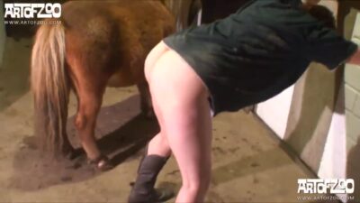 She’s really a fucking animal-loving sex whore.